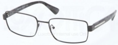 Prada PR 60QV Eyeglasses Eyeglasses - 1BO101 Matte Black