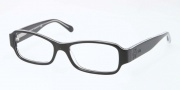 Ralph Lauren RL6110 Eyeglasses Eyeglasses - 5448 Black / White / Transparent