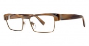 Seraphin Albert Eyeglasses Eyeglasses - 8754 Tan Horn / Bronze