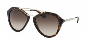 Prada PR 12QS Sunglasses Sunglasses - 2AU6S1 Havana / Brown Gradient
