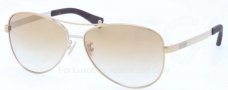 Coach HC7025 Sunglasses Stephanie Sunglasses - 90725A Gold / Gold Flash Gradient