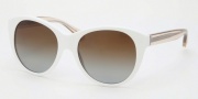 Coach HC8064 Sunglasses Sunglasses - 5166T5 White / Brown Gradient Polarized