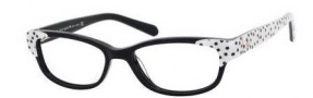 Kate Spade Alease Eyeglasses Eyeglasses - 0X55 Black White