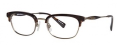 Seraphin Dale Eyeglasses Eyeglasses - 8741 Dark Brown / Tortoise Antique Gold
