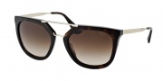 Prada PR 13QS Sunglasses Sunglasses - 2AU6S1 Havana / Brown Gradient