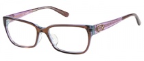 Guess GU 2349 Eyeglasses Eyeglasses - BRN: Brown / Purple