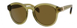 Alexander McQueen 4196/S Sunglasses Sunglasses - 0FY8 Green Crystal (A6 brown lens)