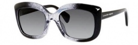 Alexander McQueen 4235/S Sunglasses Sunglasses - 02IZ Black Gray (HD gray gradient lens)