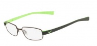 Nike 8161 Eyeglasses Eyeglasses - 215 Satin Walnut/Cargo Khaki