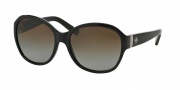 Tory Burch TY9029 Sunglasses Sunglasses - 501T5 Black / Brown Gradient Polarized