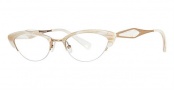 Seraphin Marquette Eyeglasses Eyeglasses - 8594 Creamy White Pearl / Gold