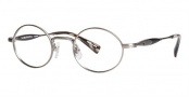 Seraphin Oxford Eyeglasses Eyeglasses - 8740 Light Antique Silver / Dark Horn