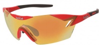 Bolle 6th Sense Sunglasses Sunglasses - 11841 Shiny Red / Grey