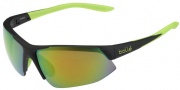 Bolle Breakaway Sunglasses Sunglasses - 11848 Matte Black / Lime