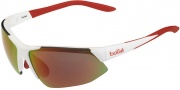 Bolle Breakaway Sunglasses Sunglasses - 11847 Shiny White / Orange