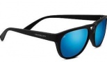 Serengeti Tommaso Sunglasses Sunglasses - 8283 Satin Black / Polarized Blue