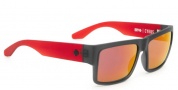 Spy Optic Cyrus Sunglasses Sunglasses - Cherry Red / Grey with Red Spectra