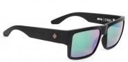 Spy Optic Cyrus Sunglasses Sunglasses - Matte Black / Bronze Polarized with Green Spectra