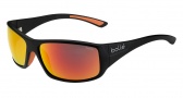 Bolle Kingsnake Sunglasses Sunglasses - 11895 Matte Black / TNS Fire