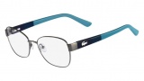 Lacoste L2173 Eyeglasses Eyeglasses - 033 Shiny Gunmetal
