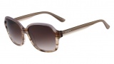 Lacoste L735S Sunglasses Sunglasses - 662 Rose Beige Striped