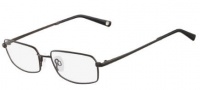 Flexon Alexander 600 Eyeglasses Eyeglasses - 001 Shiny Black Chrome