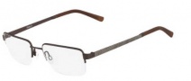 Flexon E1027 Eyeglasses Eyeglasses - 210 Brown