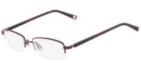 Flexon Wander Eyeglasses Eyeglasses - 604 Shiny Burgundy