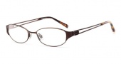 Jones New York J458 Eyeglasses Eyeglasses - Brown