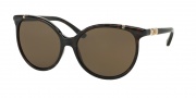 Tory Burch TY9032 Sunglasses Sunglasses - 51073 Dark Tortoise / Brown Solid