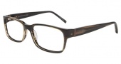 Jones New York J514 Eyeglasses Eyeglasses - Olive Green Stripe