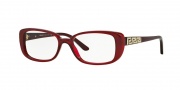 Versace VE3178B Eyeglasses Eyeglasses - 388 Bordeaux Transparent