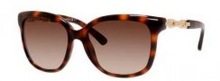 Jimmy Choo Bella/S Sunglasses Sunglasses - 0AXX Dark Havana (J6 brown gradient lens)