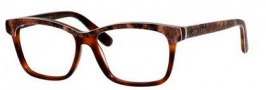 Jimmy Choo 98 Eyeglasses Eyeglasses - 06UK Havana Python Brown