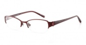 Jones New York J128 Eyeglasses Eyeglasses - Burgundy