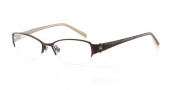 Jones New York J128 Eyeglasses Eyeglasses - Chocolate Brown