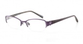 Jones New York J128 Eyeglasses Eyeglasses - Plum Purple