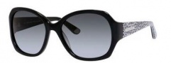 Juicy Couture Juicy 567/S Sunglasses Sunglasses - 0807 Black (Y7 gray gradient lens)