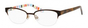 Kate Spade Shayla Eyeglasses Eyeglasses - 0W34 Brown / Striped
