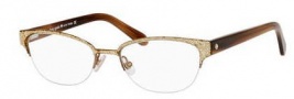 Kate Spade Shayla Eyeglasses Eyeglasses - 0W48 Glitter / Striated Brown