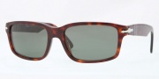 Persol PO3067S Sunglasses Sunglasses - 24/31 Havana / Crystal Green