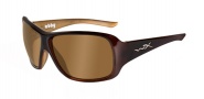Wiley X Wx Abby Sunglasses Sunglasses - SSAB01 Espresso Brown / Bronze Lens
