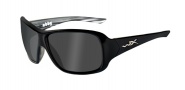 Wiley X Wx Abby Sunglasses Sunglasses - SSAB04 Black Marble / Polarized Grey Lens