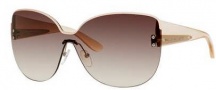 Marc by Marc Jacobs MMJ 422/S Sunglasses Sunglasses - 04DI Palladium / Transparent Beige (CC brown gradient lens)
