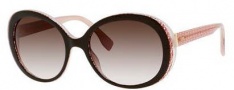Fendi 0001/S Sunglasses Sunglasses - 07PH Brown Burgundy Pink (K8 brown gradient lens)