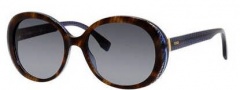 Fendi 0001/S Sunglasses Sunglasses - 07OY Havana Black Blue (HD gray gradient lens)
