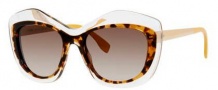 Fendi 0029/S Sunglasses Sunglasses - 07NQ Crystal (HA brown gradient lens)