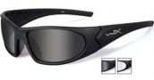 Wiley X WX Romer 3 Sunglasses Sunglasses - 1004 Matte Black / Smoke Grey, Clear