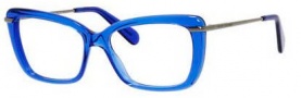 Marc Jacobs 544 Eyeglasses Eyeglasses - 08NS Blue Dark Ruthenium