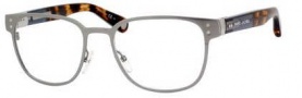 Marc Jacobs 477 Eyeglasses Eyeglasses - 050L Ruthenium Blue Brown Havana